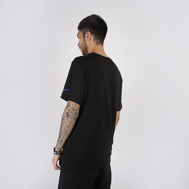 мужская черная футболка Nike T-shirt Basketball Backpack BV8261-010 - цена, описание, фото 3